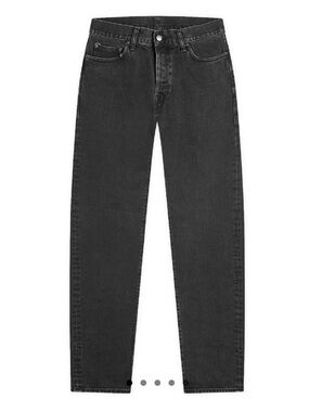 Carhartt WIP Black Straight Jeans